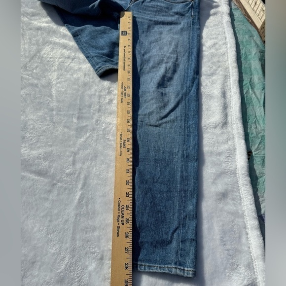 J. Crew Toothpick Ankle Skinny Jeans Distressed Blue denim size 27 04579 - Picture 9 of 9